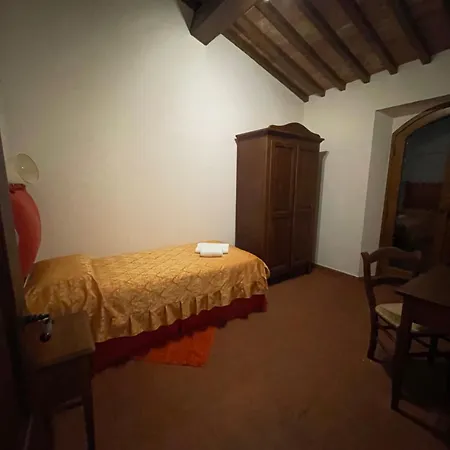 Casale Con Vista Colline Lägenhet Volterra